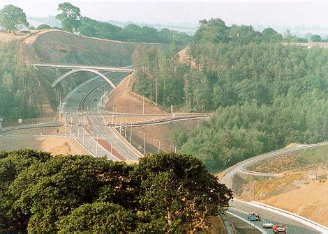  A477 Trunk Road Improvement, Dyfed - 1995
