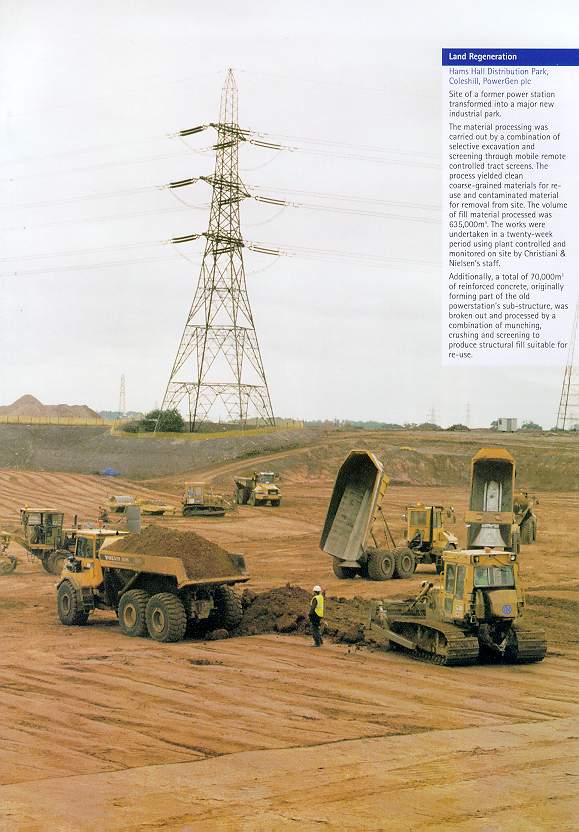 Hams Hall National Distribution Park Earthworks, England - 1998